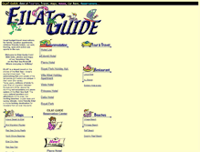 Tablet Screenshot of eilat-guide.com
